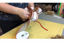 Baseball Burlap Wreath Tutorial - Digital Video, How To Video, Baseball Wreath