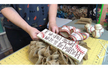 Baseball Burlap Wreath Tutorial - Digital Video, How To Video, Baseball Wreath