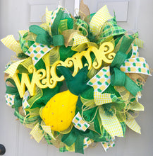 Welcome Pineapple Summer Deco Mesh Wreath, Welcome Wreath, Summer Wreath, Spring Wreath, Pineapple Decor