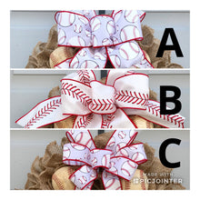 Baseball Wreath, If We Don't Answer We're At The Ballfield Baseball Burlap Wreath, Sports Wreath