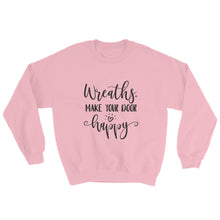 Craft Show Sweatshirt, Wreaths Make Your Door Happy, Crafting Shirt