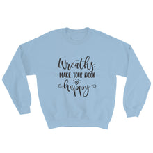 Craft Show Sweatshirt, Wreaths Make Your Door Happy, Crafting Shirt