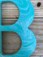 Custom Painted Letters, Personalized Wall Hanging, Kids Monogram, 8" Letter, Wreath Attachment Sign