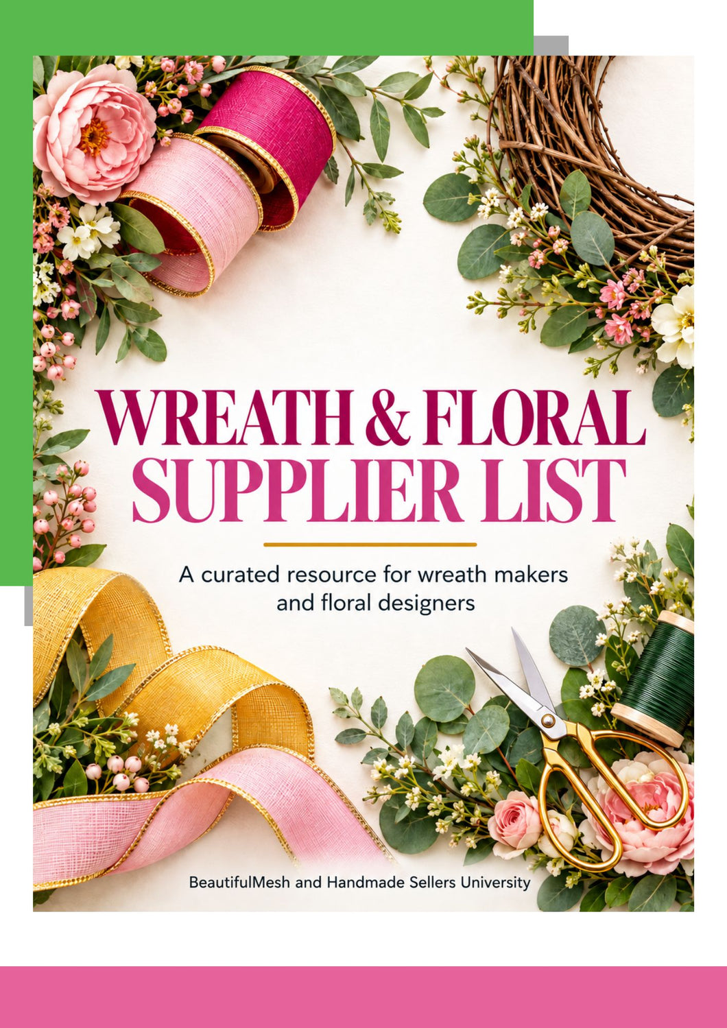Wreath & Floral Supplier List – Digital Shopping Guide