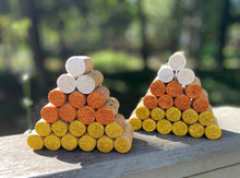 Wine Cork Candy Corn, Wine Lover Gift, Holiday Decorations, Halloween Decor
