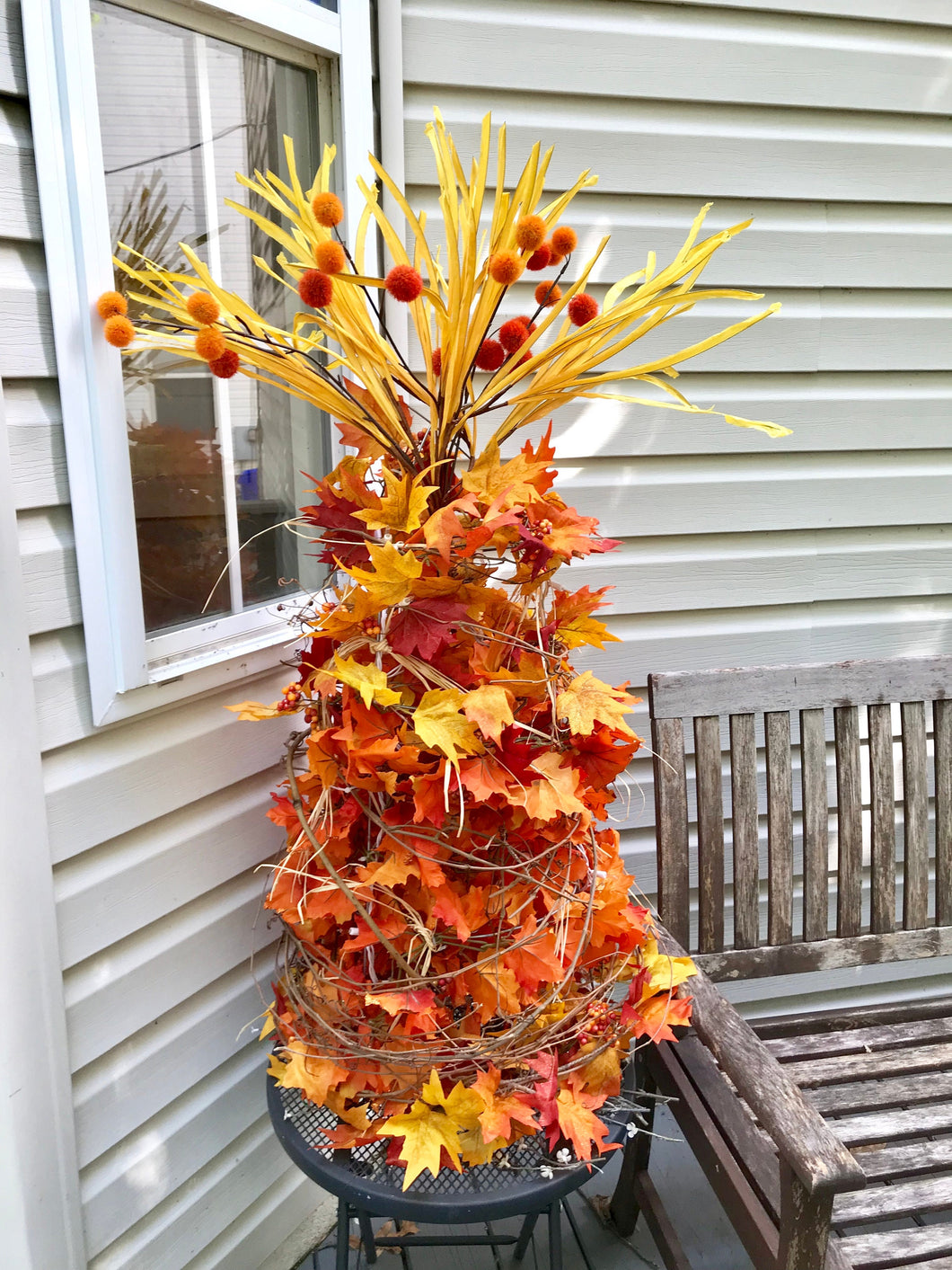 Fall Tree Decor, Lighted Tree Tutorial, Fall Tree DIY Tutorial, Wreath DIY, Fall Leaves, Digital Download