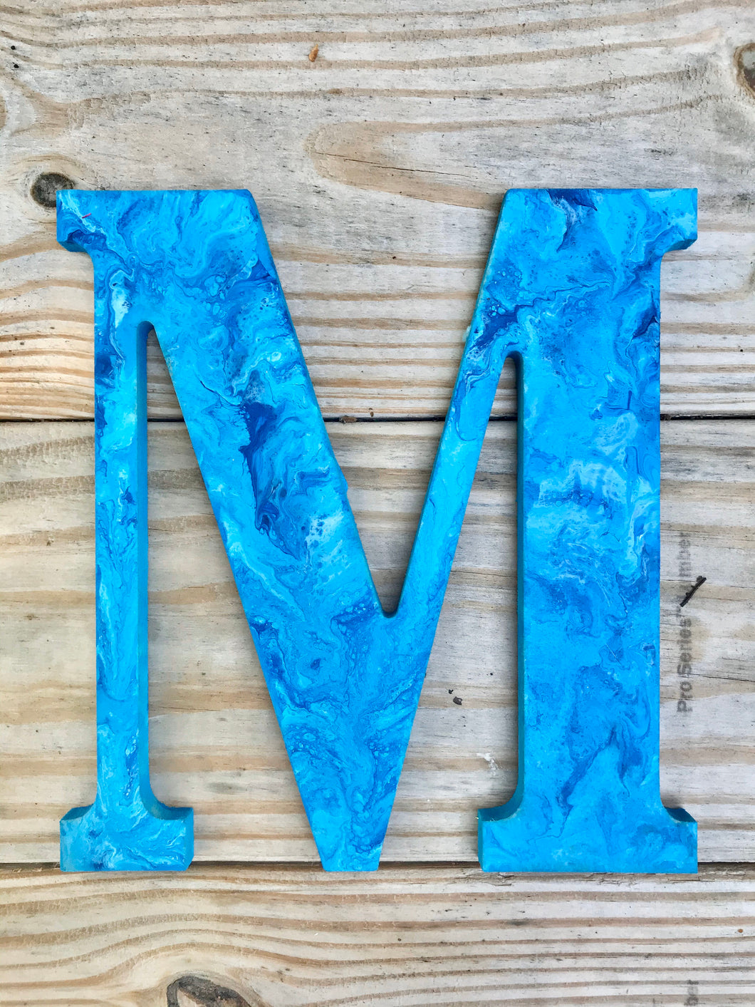 Custom Painted Letters, Personalized Wall Hanging, Kids Monogram, 8