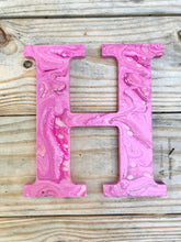 Custom Painted Letters, Personalized Wall Hanging, Kids Monogram, 8" Letter, Wreath Attachment Sign