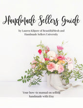 PRINTED COPY of How to Sell on Etsy eBook, Etsy Guide, Etsy SEO Help, How to Open an Etsy Shop